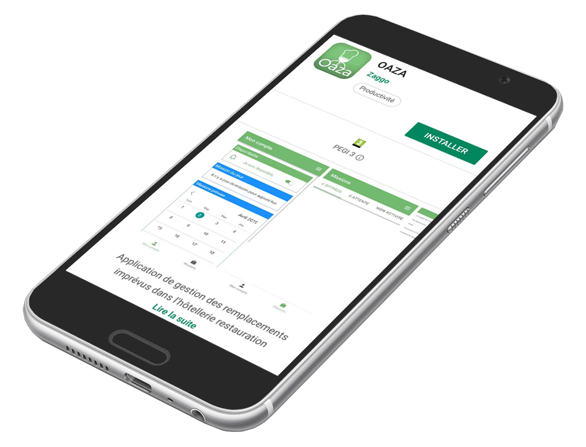 Téléchargez l'application Oaza